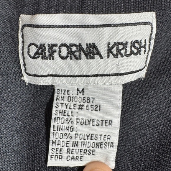 California Krush Vintage Floral Maxi Dress Women's Medium Y2K Dark Romantic Rose - Picture 6 of 12